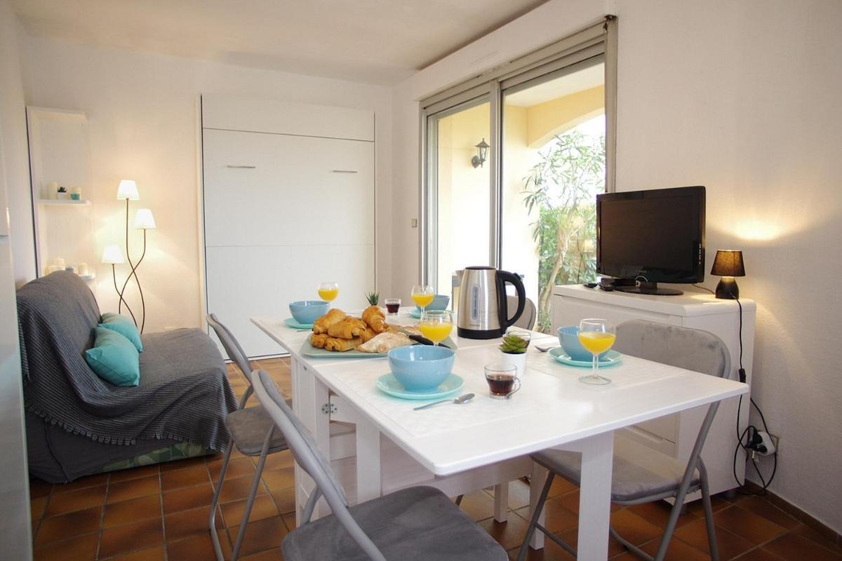 Studio, Les Foulquines, Narbonne Plage Екстериор снимка