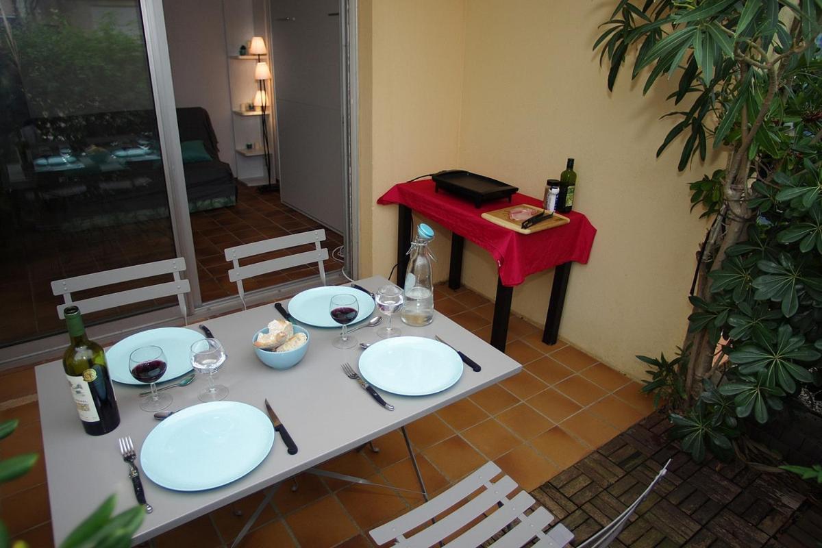 Studio, Les Foulquines, Narbonne Plage Екстериор снимка