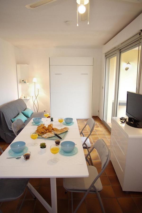 Studio, Les Foulquines, Narbonne Plage Екстериор снимка